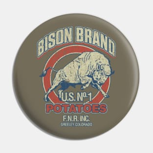 Bison Brand Potatoes 1941 Pin