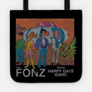 Retro Cartoon F and Gang Tote