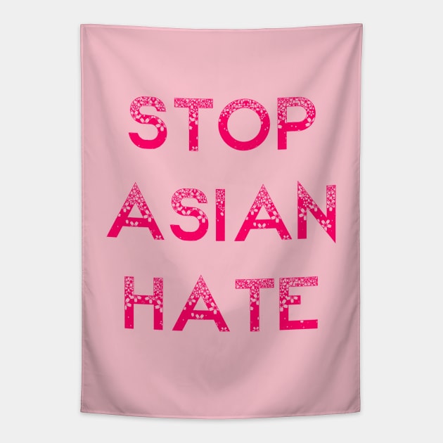 Stop Asian Hate Tapestry by yayor