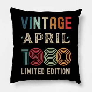 April Birthday Gift Pillow