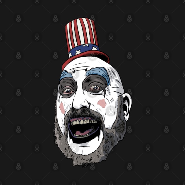 Captain Spaulding by Black Snow Comics