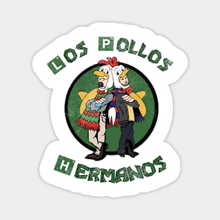 Los Pollos Hermanos Distressed Magnet