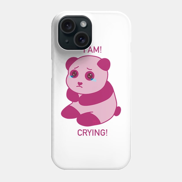 I am! Crying! Phone Case by anico-art