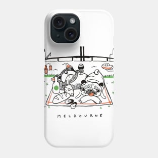 Pug Picnic Phone Case