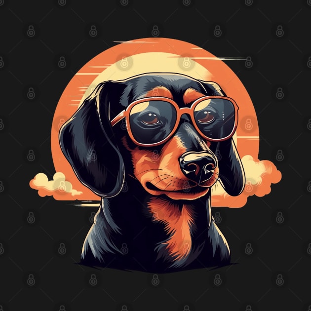 Weiner Funny Wiener Dachshund Breed Dog by origato