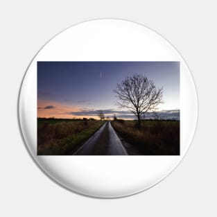 Country Road Sunrise Pin