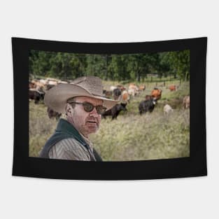 Gonna herd me some cattle Tapestry