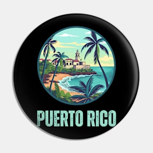 Puerto Rico Pin