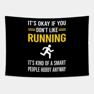 Smart People Hobby Running Run Runner Tapestry