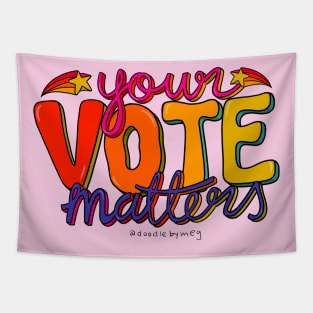 Your Vote Matters Tapestry