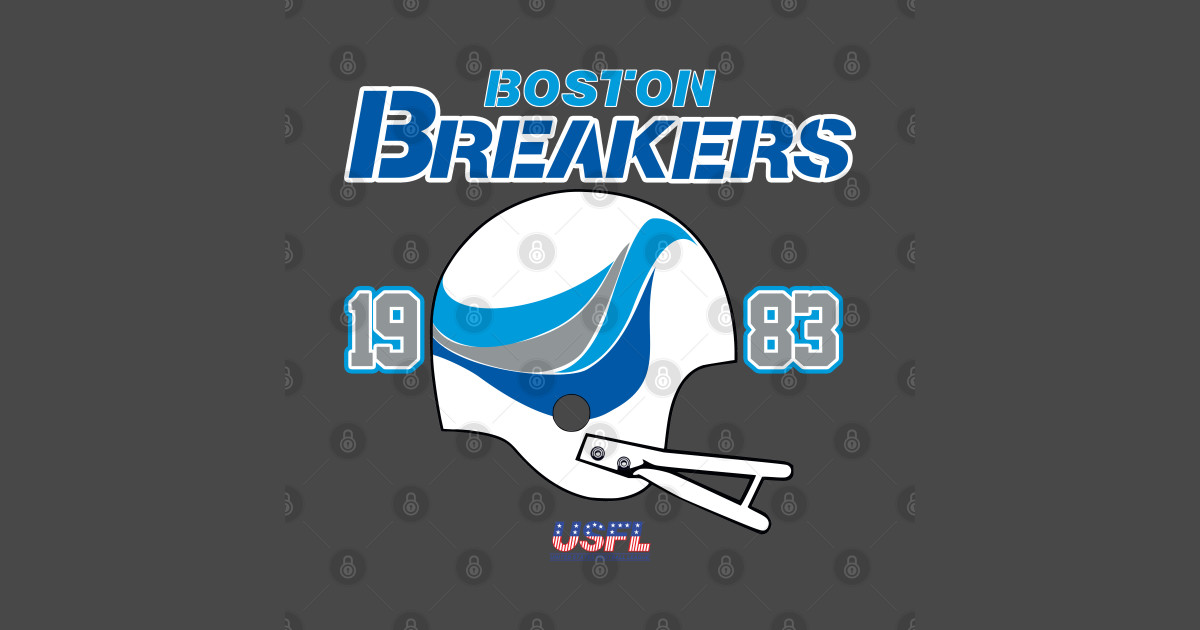 Boston Breakers Helmet Boston Breakers TShirt TeePublic