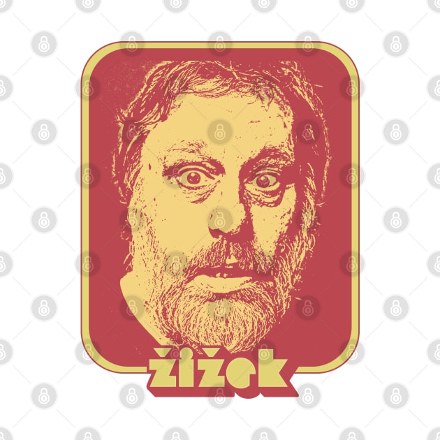 Slavoj Žižek // Retro Styled Fan Design by DankFutura