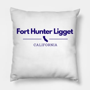 Fort Hunter Ligget, California Pillow