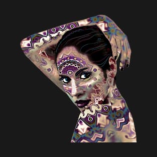 Body Art Portrait T-Shirt