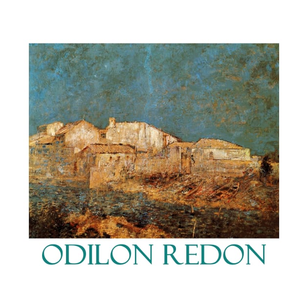 Venetian Landscape by Odilon Redon by Naves