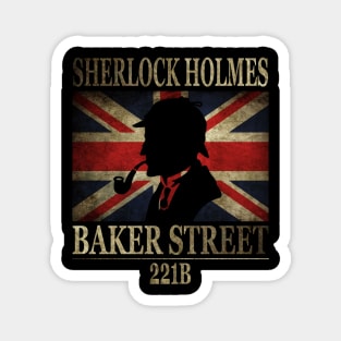 Sherlock Holmes 221B Magnet