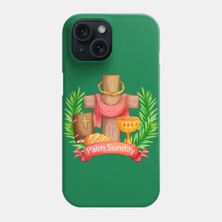 Palm Sunday Illustration Phone Case