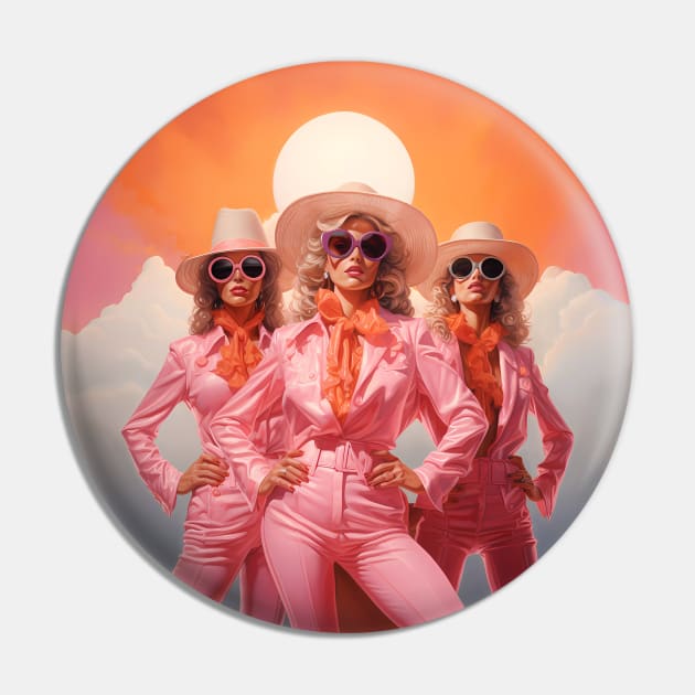 Rise Of The Pink Ladies v.2 Pin by Acid_rain