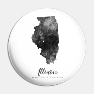 Illinois state map Pin