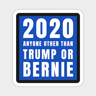 Funny Anyone Else Other Than Trump Bernie for 2020 Gifts Sticker Mug Magnet