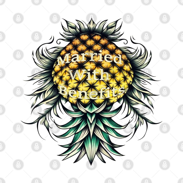 Married With Benefits Upside Down Fancy pineapple by Vixen Games