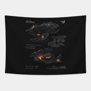 Redout - Lunare Engineering Tapestry