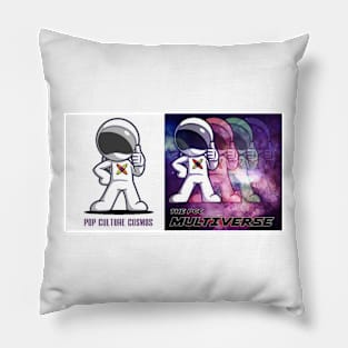 Pop Culture Cosmos/PCC Multiverse Front/Back Tee! Pillow