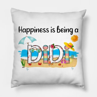 Happiness Is Being A Didi Summer Beach Happy Mother's Day Pillow