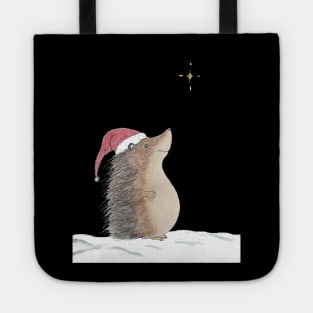 Christmas Hedgehog Tote