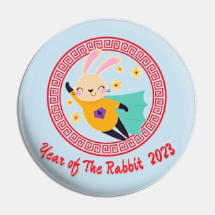 Year of the Rabbit Chinese New Year Pin