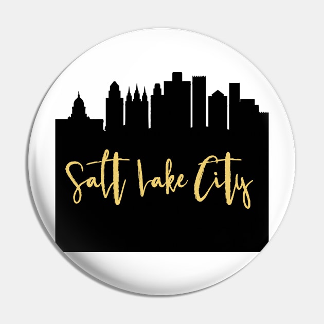 SALT LAKE CITY UTAH DESIGNER SILHOUETTE SKYLINE ART Pin by deificusArt