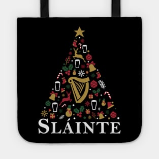 Slainte Irish Christmas Tree Tote