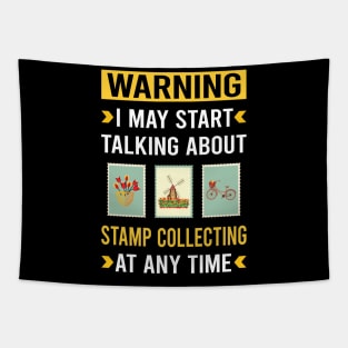 Warning Stamp Collecting Stamps Philately Philatelist Tapestry