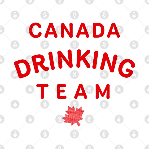 Canada Drinking Team by Crooked Skull