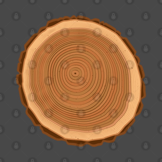 Tree Rings Nature by HiFi Tees