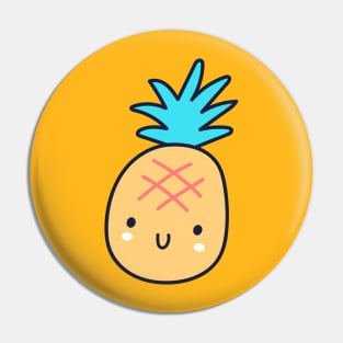 Cute Pineapple Fruit Kawaii Pin