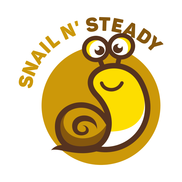 Snail N' Steady by Johnitees