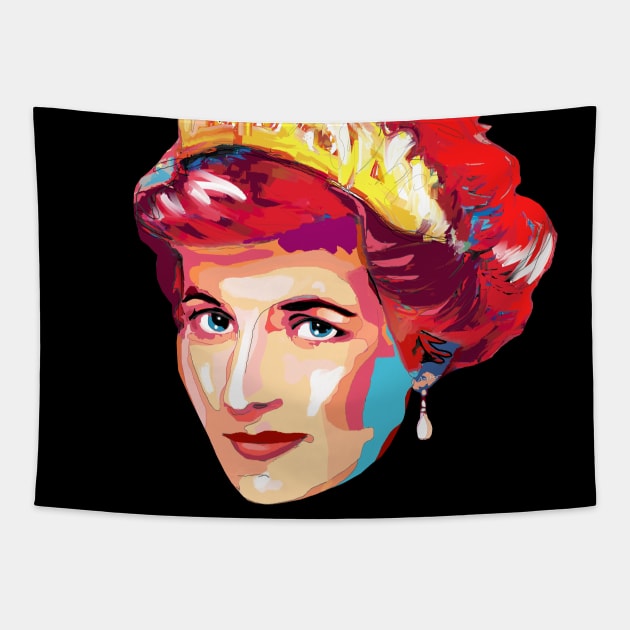 Princes Diana Tapestry by mailsoncello