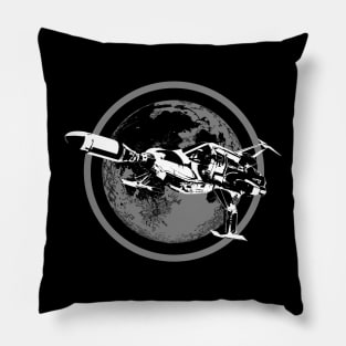 UFO Shadow interceptor Pillow