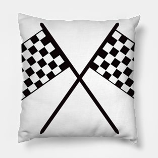 Grand Prix Flags Pillow