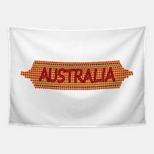 Australia Banner Tapestry