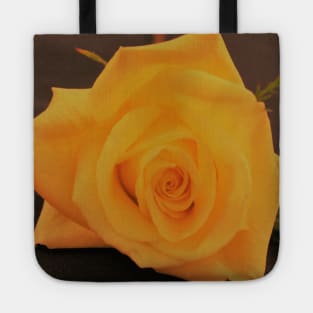 Macro of Yellow Rose Tote