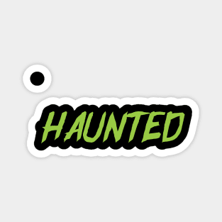 Haunted Halloween Magnet