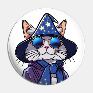 Behold the Space Cat Wizard Pin