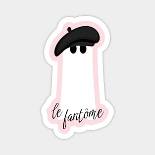 Le Fantôme - French Ghost Magnet