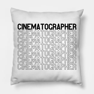 Cinematographer T Shirt design Pillow