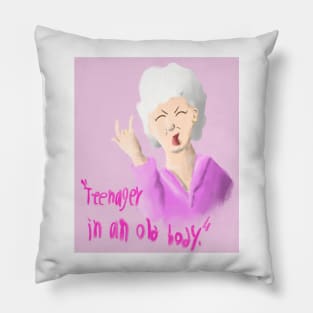 We miss Betty white Pillow