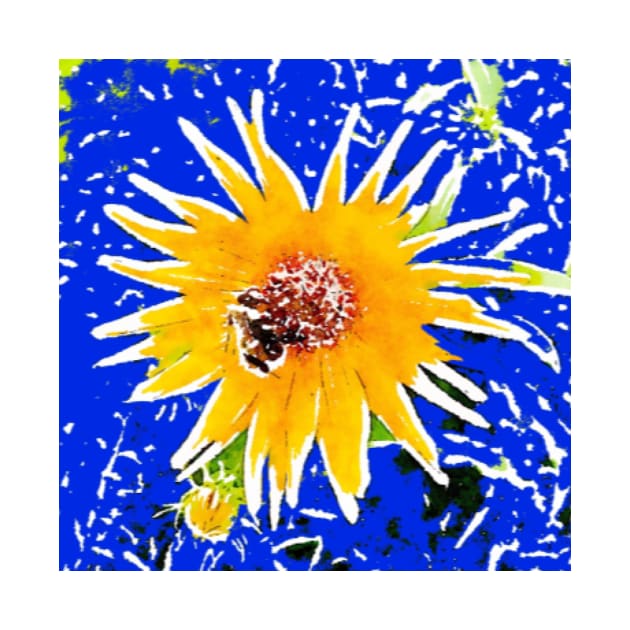 Vivid gerbera daisy pattern by Dillyzip1202