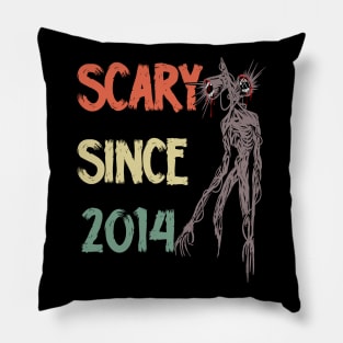 Scary since 2014 siren head Pillow