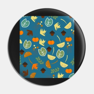 Autumnal pattern Pin